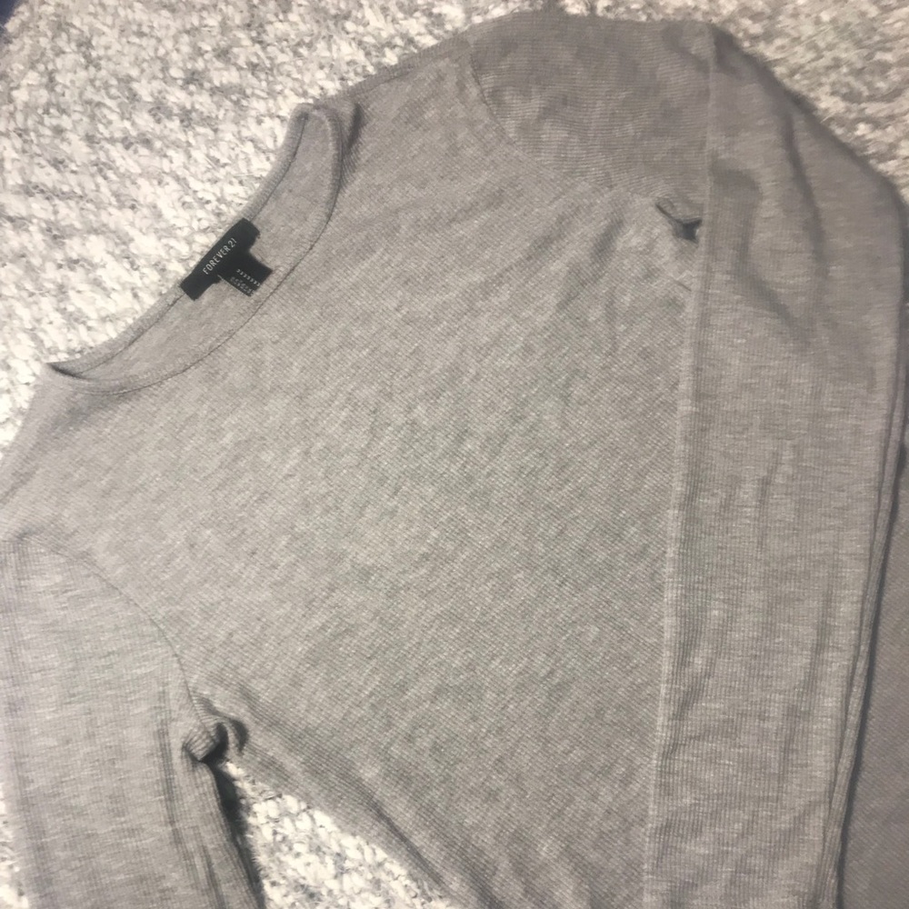 Gray Body suit